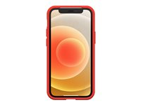 OtterBox React Series - Carcasa trasera para teléfono móvil - rojo encendido - para Apple iPhone 12 mini 77-80158