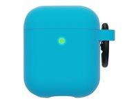 OtterBox Headphone Case Series - Estuche para auriculares inalámbricos - policarbonato, goma sintética - azul - para Apple AirPods (1ª generación, 2ª generación) 77-83772