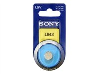 Sony LR43NB1A - Batería LR43 Alcalino 95 mAh LR43NB1A
