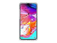 OtterBox Symmetry Series - Carcasa trasera para teléfono móvil - policarbonato, goma sintética - transparente - para Samsung Galaxy A70 77-63537