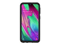 OtterBox Commuter Series - Carcasa trasera para teléfono móvil - policarbonato - negro - para Samsung Galaxy A40 77-63936