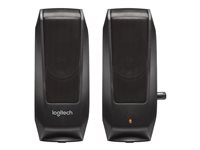 Logitech S-120 - Altavoces - Para PC - 2.3 vatios (Total) - negro 980-000010