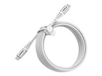 OtterBox Premium - Cable USB - USB-C (M) a USB-C (M) - 3 m - blanco nube 78-52682