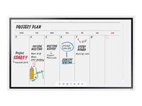 Samsung Flip 2 WM65R - 65" Clase diagonal WMR Series pantalla LCD con retroiluminación LED - interactivo - con pantalla táctil - 4K UHD (2160p) 3840 x 2160 - iluminado en el borde LH65WMRWBGCXEN