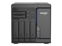QNAP TS-H686-D1602-8G - Servidor NAS - 6 compartimentos - SATA 6Gb/s - RAID 0, 1, 5, 6, 10, 50, JBOD, 60 - RAM 8 GB - 2.5 Gigabit Ethernet - iSCSI soporta TS-H686-D1602-8G
