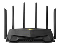 ASUS TUF Gaming AX5400 - Enrutador inalámbrico - conmutador de 4 puertos - GigE - 802.11a/b/g/n/ac/ax - Doble banda 90IG06T0-MO3100