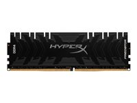 HyperX Predator - DDR4 - módulo - 16 GB - DIMM de 288 espigas - 3200 MHz / PC4-25600 - CL16 - 1.35 V - sin búfer - no ECC - negro HX432C16PB3/16
