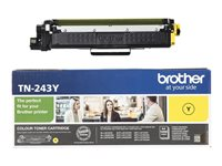 Brother TN243Y - Amarillo - original - cartucho de tóner - para Brother DCP-L3510, L3517, L3550, HL-L3210, L3230, L3270, MFC-L3710, L3730, L3750, L3770 TN243Y