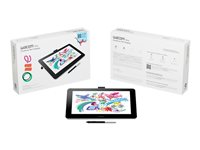 Wacom One DTC133 - Digitalizador con display LCD - 29.4 x 16.6 cm - cableado - USB, HDMI - blanco piedra DTC133W0B