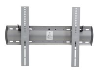 Ergotron TM Tilting Wall Mount - Kit de montaje (placa de pared, cierres, 2 abrazaderas) - Tecnología patentada Constant Force - para pantalla plana - acero, aluminio extruido - plata - tamaño de pantalla: 32"-120" 61-143-003
