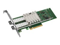 Intel Ethernet Converged Network Adapter X520-SR2 - Adaptador de red - PCIe 2.0 x8 perfil bajo - 10GBase-SR x 2 E10G42BFSRBLK
