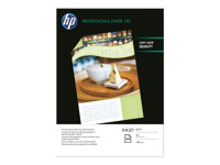 HP Brochure and Flyer Paper - Mate - A4 (210 x 297 mm) - 180 g/m² - 100 hoja(s) papel - para Envy 5055, 7645; Officejet 5255, 6000 E609, 7500; PageWide MFP 377; PageWide Pro 452 Q6592A