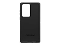 OtterBox Defender Series - Carcasa trasera para teléfono móvil - policarbonato, goma sintética - negro - para Samsung Galaxy S22 Ultra 77-86382