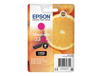 Epson 33XL - 8.9 ml - XL - magenta - original - blíster - cartucho de tinta - para Expression Home XP-635, 830; Expression Premium XP-530, 540, 630, 635, 640, 645, 830, 900 C13T33634012