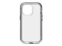 LifeProof NËXT - Carcasa trasera para teléfono móvil - 50 % de plástico reciclado - cristal negro - para Apple iPhone 13 Pro 77-83513