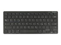 Targus Multi-Platform - Teclado - inalámbrico - Bluetooth 3.0 - QWERTZ - alemán - negro - B2B AKB55DE