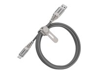 OtterBox Premium - Cable USB - USB-C (M) a USB (M) - USB 2.0 - 3 A - 1 m - blanco nube 78-52539