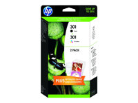 K/HP 301 Ink Cartridge Combo Content Pck J3M81AE?QTY10