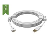 Vision Techconnect - Cable alargador USB - USB (H) a USB (M) - USB 2.0 - 2 m - blanco TC 2MUSBEXT