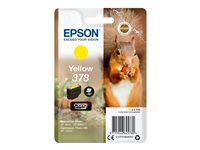 Epson 378 - 4.1 ml - amarillo - original - blíster - cartucho de tinta - para Expression Home XP-8605, 8606; Expression Home HD XP-15000; Expression Photo XP-8505, 8700 C13T37844010