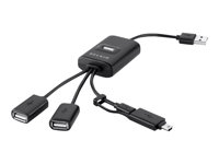 Belkin 4-port Flex Hub - Hub - 4 x USB 2.0 - sobremesa F4U046CW