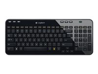 Logitech Wireless Keyboard K360 - Teclado - inalámbrico - 2.4 GHz - QWERTY - EE. UU. 920-003080