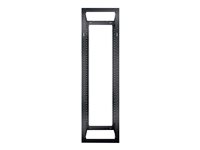 APC NetShelter 4 Post Open Frame Rack - Rack - negro - 44U - para P/N: SUA5000RMI5U AR203A
