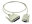 C2G - Cable serie - DB-9 (H) a DB-25 (M) - 1 m - moldeado, tornillos de mariposa