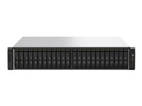 QNAP TS-H3088XU-RP - Servidor NAS - 30 compartimentos - montaje en bastidor - SATA 6Gb/s - RAID 0, 1, 5, 6, 10, 50, JBOD, 60 - RAM 64 GB - 25 Gigabit Ethernet / 2.5 Gigabit Ethernet - iSCSI soporta - 2U TS-H3088XU-RP-W1270-64G