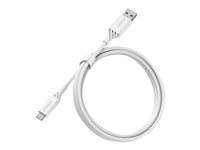 OtterBox Standard - Cable USB - USB-C (M) a USB (M) - USB 2.0 - 3 A - 1 m - blanco nube de sueños 78-52536