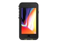LifeProof FRE - Carcasa protectora sumergible para teléfono móvil - silicona, policarbonato - luz nocturna - para Apple iPhone 7, 8, SE (2ª generación), SE (3rd generation) 77-56788