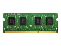 QNAP - DDR3 - 4 GB - SO DIMM de 204 espigas - 1600 MHz / PC3-12800 - sin memoria intermedia - no ECC RAM-4GDR3-SO-1600