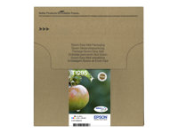 Epson Multipack T129 EasyMail - Paquete de 4 - Tamaño L - negro, amarillo, cián, magenta - original - blíster - cartucho de tinta - para Stylus SX230, SX235, SX430, SX438; WorkForce WF-3010, 3520, 3530, 3540, 7015, 7515, 7525 C13T12954511