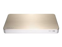 QNAP HS-453DX-8G - Servidor NAS - 4 compartimentos - SATA 6Gb/s - RAID 0, 1, 5, 6, 10, JBOD, 5 Hot Spare, intercambio en caliente 6, 10 repuesto rápido - RAM 8 GB - Gigabit Ethernet / 10 Gigabit Ethernet - iSCSI soporta HS-453DX-8G