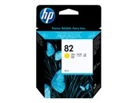 HP 82 - 69 ml - amarillo - original - cartucho de tinta - para DesignJet 10, 120, 20, 50, 500, 510, 800, 815, 820; Designjet Copier cc800 C4913A