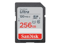 SanDisk Ultra - Tarjeta de memoria flash - 256 GB - UHS-I U1 / Class10 - SDXC UHS-I SDSDUN4-256G-GN6IN