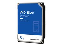 WD Blue WD80EAZZ - Disco duro - 8 TB - interno - 3.5" - SATA 6Gb/s - 5640 rpm - búfer: 128 MB WD80EAZZ