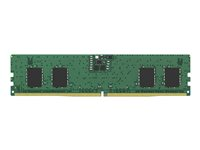 Kingston ValueRAM - DDR5 - kit - 16 GB: 2 x 8 GB - DIMM de 288 contactos - 4800 MHz / PC5-38400 - CL40 - 1.1 V - sin búfer - on-die ECC KVR48U40BS6K2-16