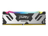 Kingston FURY Renegade RGB - DDR5 - kit - 32 GB: 2 x 16 GB - DIMM de 288 contactos - 6400 MHz / PC5-51200 - CL32 - 1.1 V - sin búfer - on-die ECC KF564C32RSAK2-32
