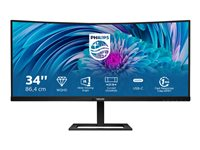 Philips E-line 346E2CUAE - monitor LED - curvado - 34" 346E2CUAE/00