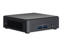 Intel Next Unit of Computing 11 Pro Kit NUC11TNHi70Z - miniordenador - Core i7 1165G7 - 0 GB - sin disco duro BNUC11TNHI70Z02