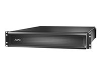 APC Smart-UPS X 120V External Battery Pack Rack/Tower - Caja para baterías - 2 x baterías - Ácido de plomo - 2U - negro - para P/N: AR3003SP, AR3006, AR3006SP, AR3103, AR3103SP, AR3106, AR3106SP, SMX2KR2UNCX145 SMX120RMBP2U