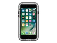 LifeProof NËXT Apple iPhone 7/8 - Carcasa trasera para teléfono móvil - cristal negro - para Apple iPhone 7, 8 77-57190
