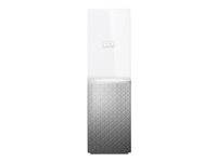 WD My Cloud Home WDBVXC0020HWT - Dispositivo de almacenamiento en la nube personal - 2 TB - HDD 2 TB x 1 - RAM 1 GB - Gigabit Ethernet WDBVXC0020HWT-EESN
