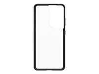 OtterBox React Series - Carcasa trasera para teléfono móvil - cristal negro - para Samsung Galaxy S21 Ultra 5G 77-81564