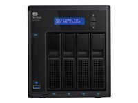 WD My Cloud EX4100 WDBWZE0000NBK - Servidor NAS - 4 compartimentos - RAID 0, 1, 5, 10, JBOD, 5 Hot Spare - RAM 2 GB - Gigabit Ethernet - iSCSI soporta WDBWZE0000NBK-EESN