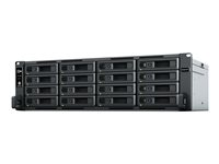 Synology RackStation RS2821RP+ - Servidor NAS - 16 compartimentos - montaje en bastidor - SATA 6Gb/s - RAID 0, 1, 5, 6, 10, JBOD - RAM 4 GB - Gigabit Ethernet - iSCSI soporta - 3U RS2821RP+