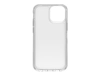 OtterBox Symmetry Series Clear - Carcasa trasera para teléfono móvil - compatibilidad con MagSafe - policarbonato, goma sintética - transparente - para Apple iPhone 13 mini 77-84316