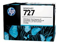 HP 727 - Gris, amarillo, cián, magenta, negro mate, Photo Negro - cabezal de impresión - para DesignJet T1530, T1600, T2500, T2530, T2600, T3500, T920, T930, T940; DesignJet XL 3600 B3P06A