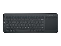 Microsoft Teclado Multimedia Todo En Uno - Teclado - inalámbrico - 2.4 GHz - Español N9Z-00011